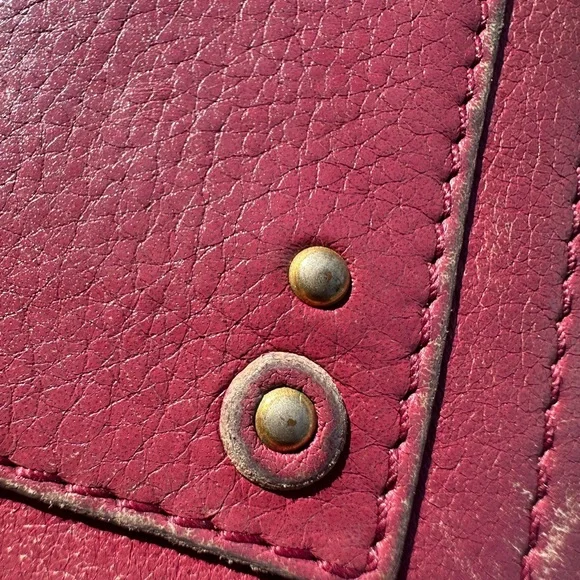 Chloé Paddington Burgundy Leather Wallet - Picture 9 of 16